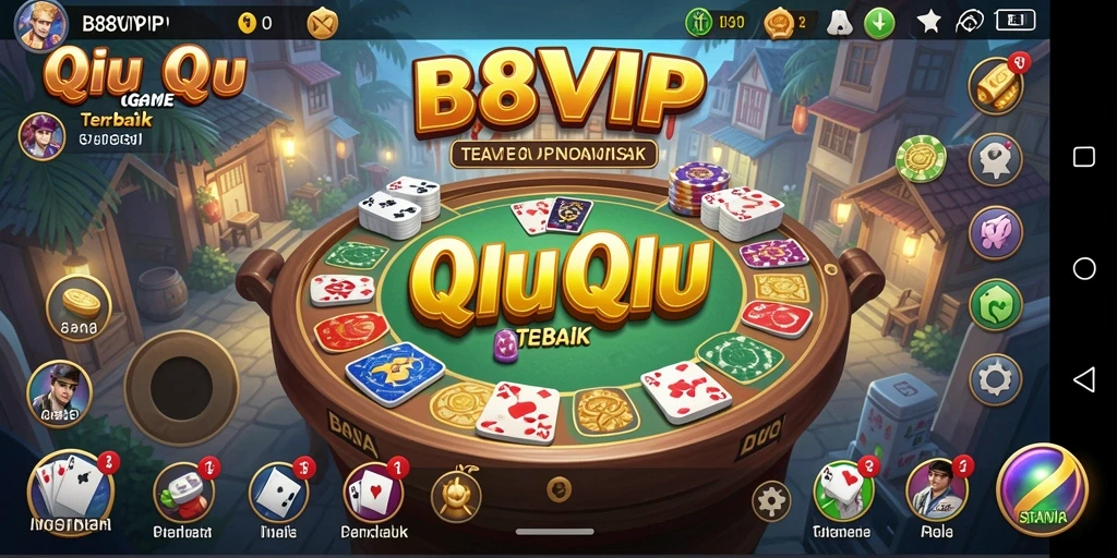Gameplay menarik QiuQiu di B8VIP dengan grafis yang memukau.