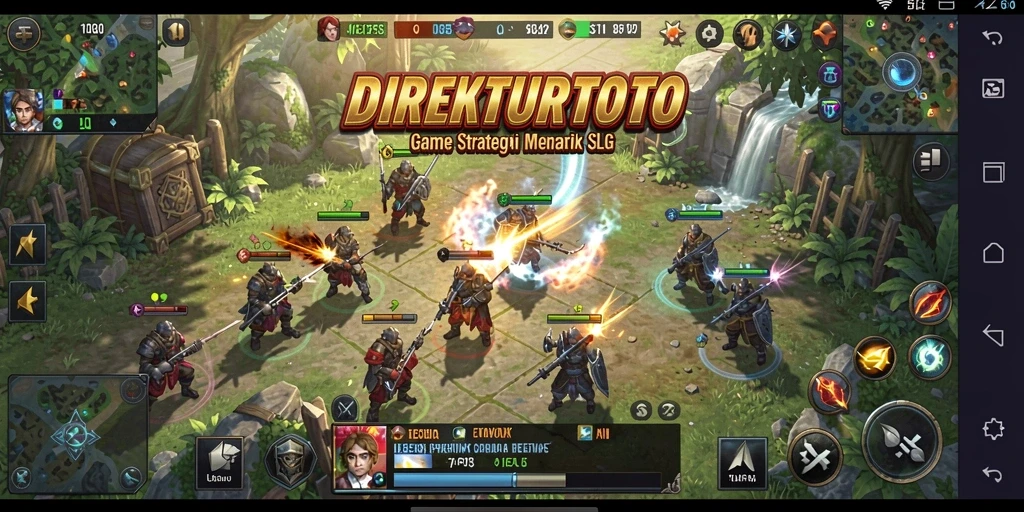 Tampilan gameplay DIREKTURTOTO yang seru dan menarik.