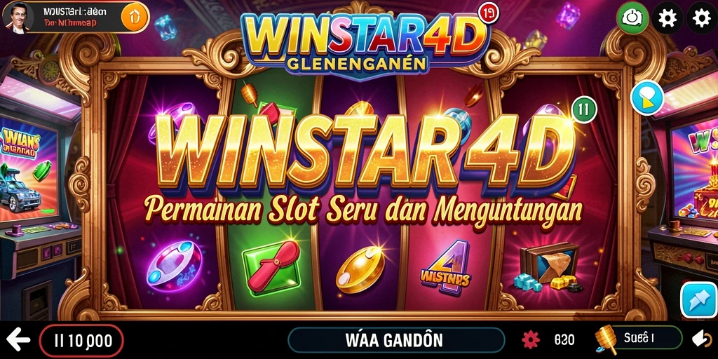 Tampilan gameplay menarik dari permainan Slot WINSTAR4D.