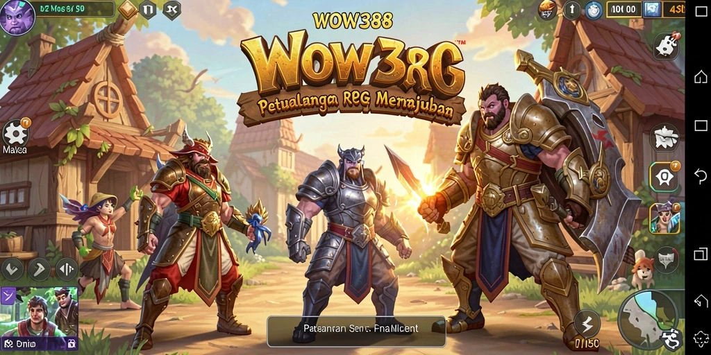 Screenshot gameplay dari WOW388 memperlihatkan aksi mendebarkan dan grafik menawan.